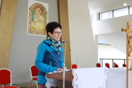 Kate�ina Lachmanov� predstav� knihu Karikat�ry Boha