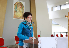 Kate�ina Lachmanov� predstav� knihu Karikat�ry Boha