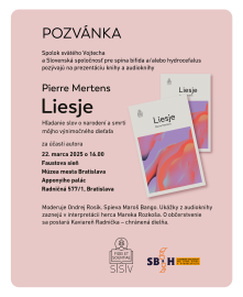 Pozvame na prezentciu audioknihy Liesje  Hadanie slov o naroden a smrti mjho vnimonho dieaa